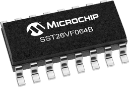 Microchip SST26VF064B-104I/MN